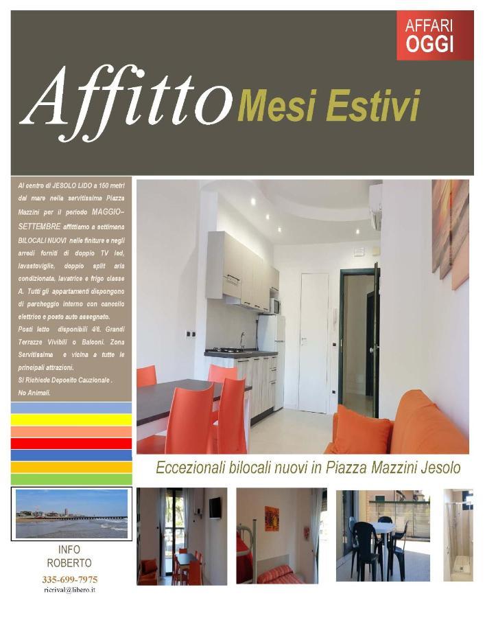 Appartamento Nuovo Centralissimo 150 Mt Dal Mare Lido di Jesolo Ngoại thất bức ảnh